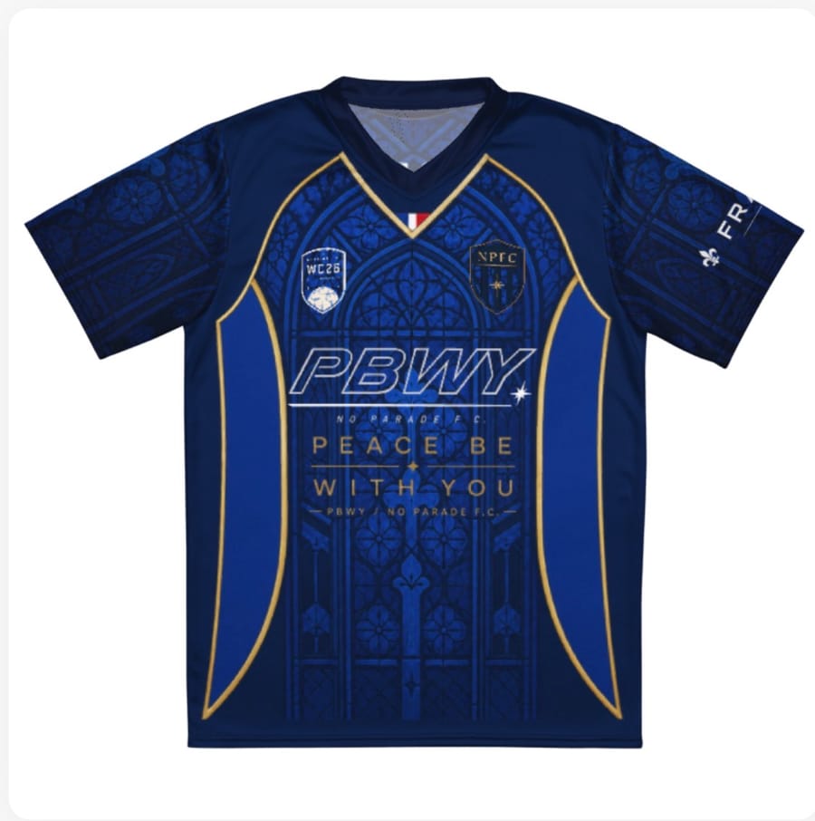 No Parade F.C. custom club jersey